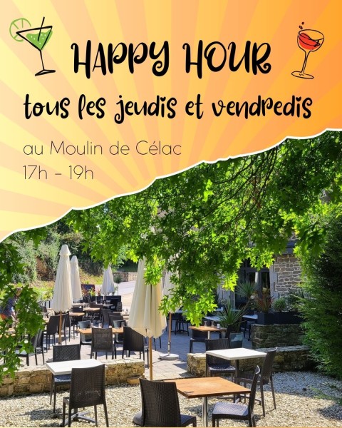 Happy Hours les jeudis et vendredis !